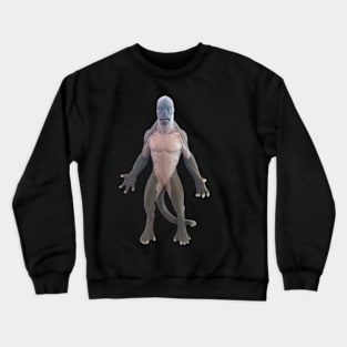 Alien reptilian Crewneck Sweatshirt